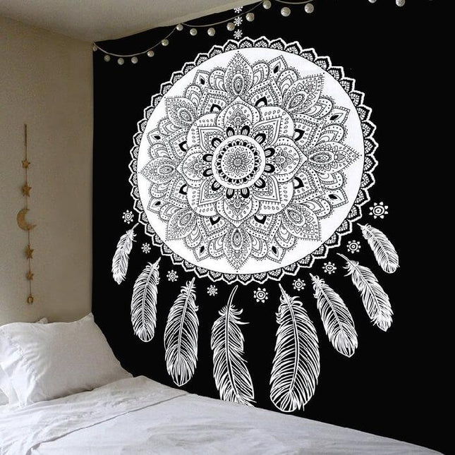 Lotus Mandala Catcher Tapestry - Wnkrs