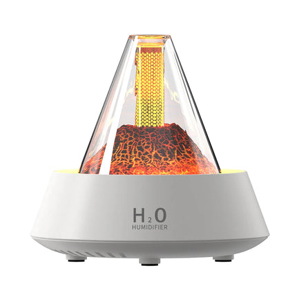 Diffuseur d'arômes ultrasonique USB avec lumière LED colorée - Mini humidificateur