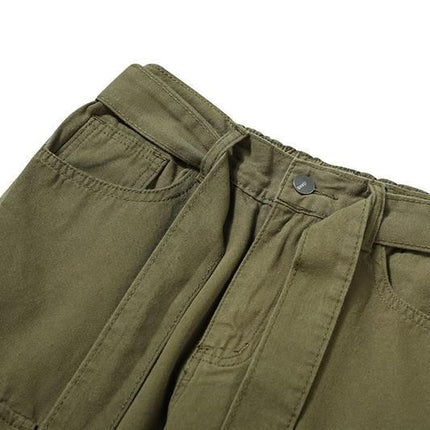 Pantalon cargo vert armée