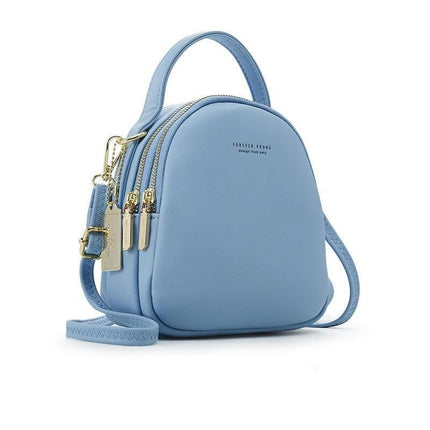 Chic Mini Backpack - Women's PU Leather Fashion Shoulder Bag