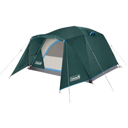 Tente de camping Skydome avec vestibule de protection contre les intempéries