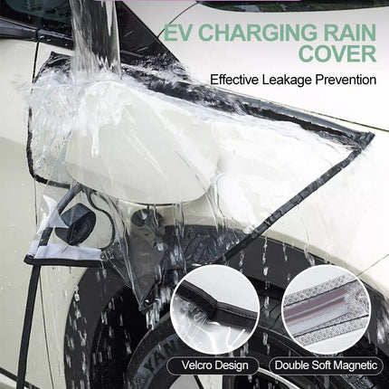 Universal Magnetic EV Charging Port Cover - Waterproof & Dustproof Protector - Wnkrs