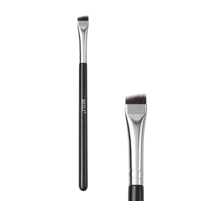 Pinceau de maquillage professionnel noir pour sourcils et eye-liner