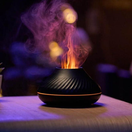 Humidificateur d'aromathérapie à flamme