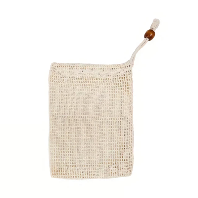 Pochette de rangement pour savon exfoliant en sisal naturel