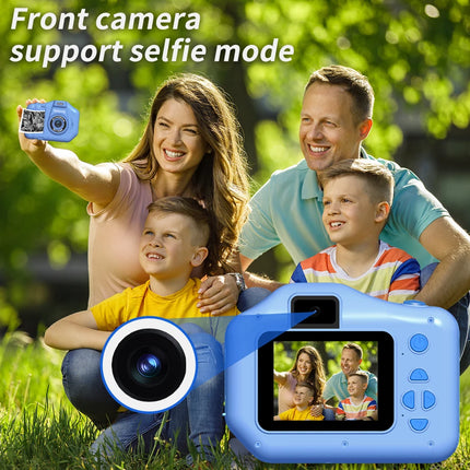 Cámara para niños con impresión instantánea, zoom 10x y modo selfie