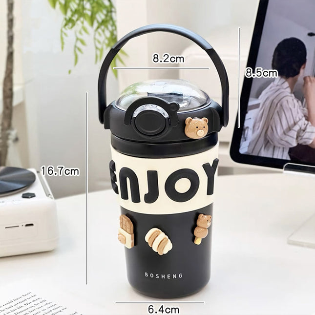 Thermos portable et mignon pour café et thé chauds
