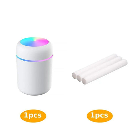 USB Portable Humidifier with Colorful Aroma Diffusion - Wnkrs