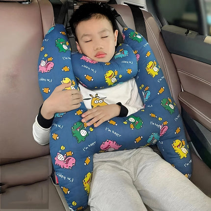 Almohada de viaje para niños con forma de U y adorables animales