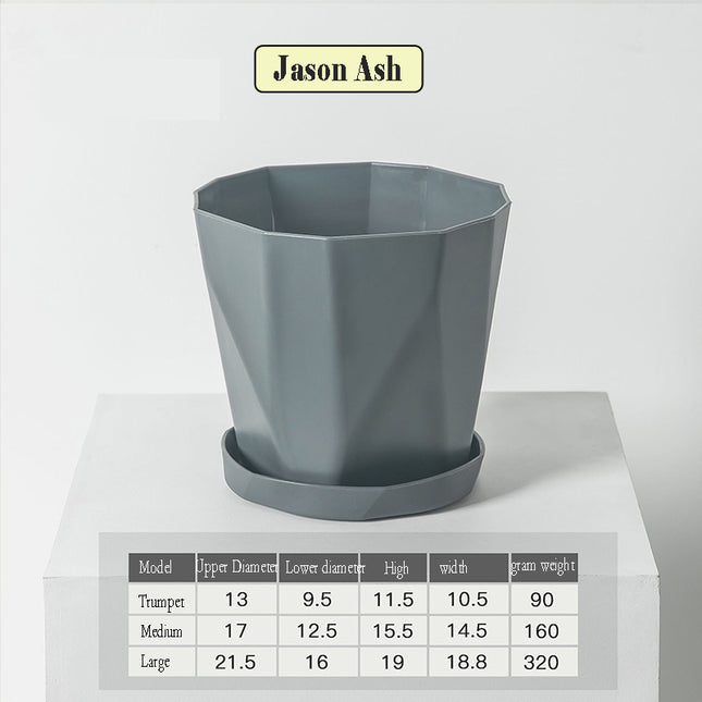 Nordic Style Resin Flower Pot