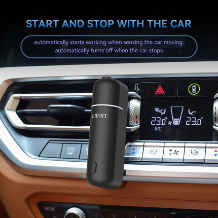 Luxurious Aroma Journey: Electric Waterless Car Perfume Diffuser with Vent Clip - Wnkrs