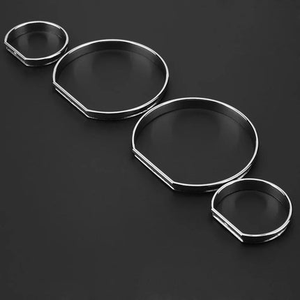 BMW E46 Dashboard Dial Rings Trim Set - Wnkrs