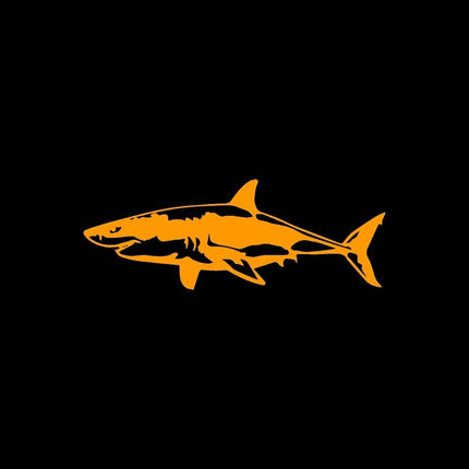 Customizable Great White Shark Vinyl Car Decal - Wnkrs