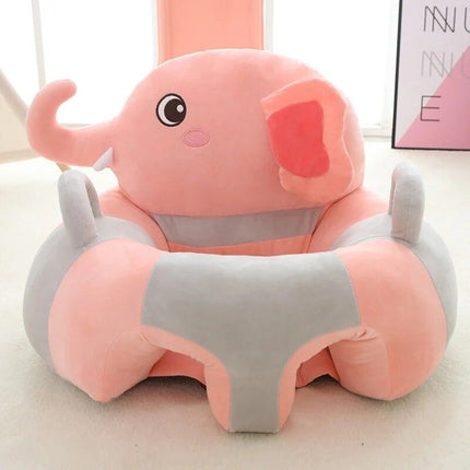 Plush Baby Support Seat: Comfortable Learning-to-Sit Chair - Wnkrs