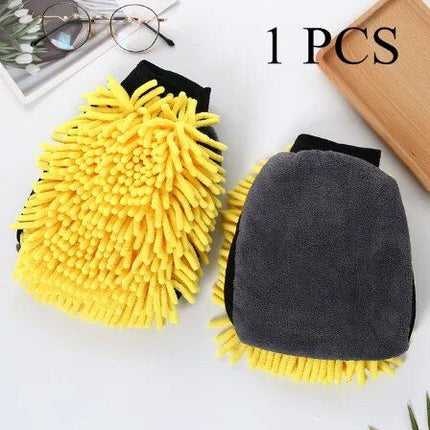 Waterproof Microfiber Chenille Car Wash Glove - Wnkrs