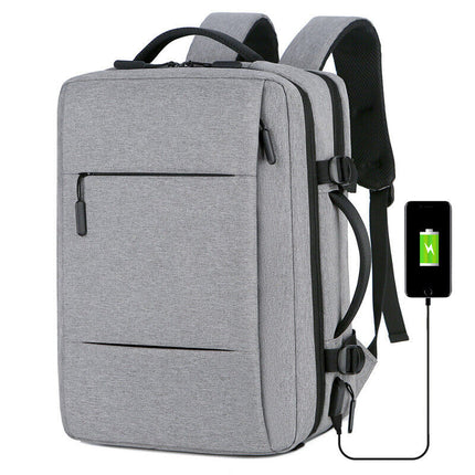 Sac à dos de voyage extensible classique avec port de chargement USB