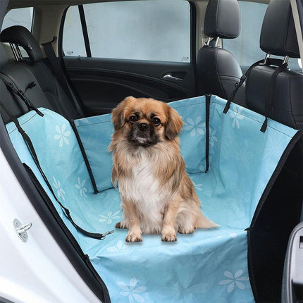 Housse de siège de voiture imperméable pour chien et hamac pliable pour animaux de compagnie - Parfait pour les voyages