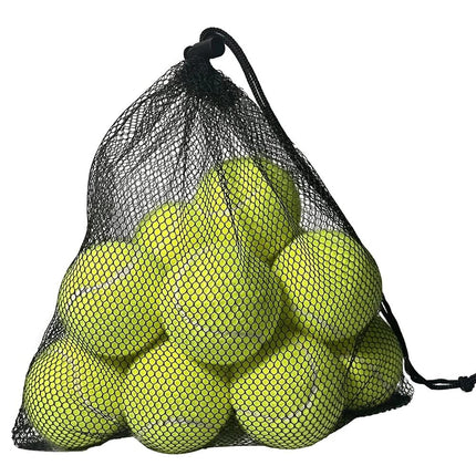 Balles de tennis à haute élasticité avec sac en filet