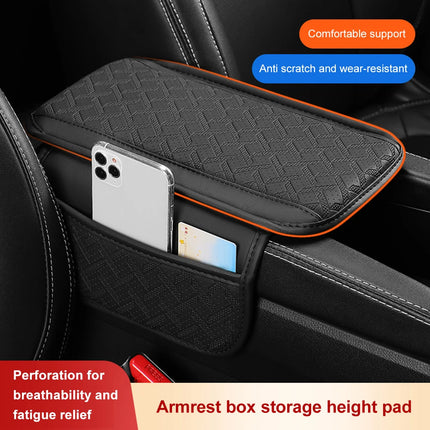 Universal Car Armrest Pad Cushion with Storage - Comfort & Protection