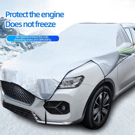 Winter Car Protection: Lengthen & Thicken Windshield Snow Cover - Wnkrs