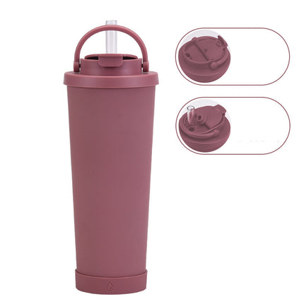 830ml Large Capacity Thermos Cup Convenient Handle - Wnkrs