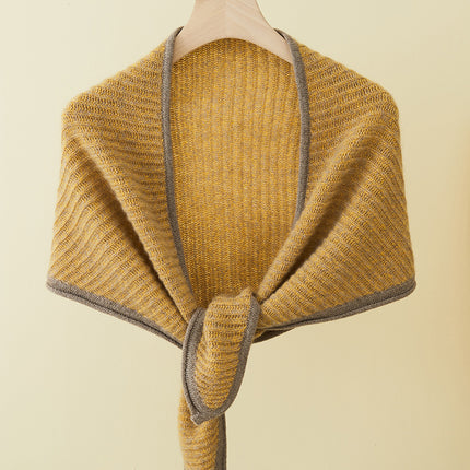 Luxurious 100% Cashmere Triangle Scarf