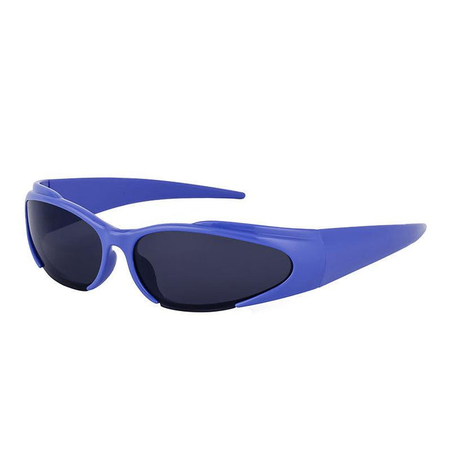 Lunettes de soleil rétro sport punk