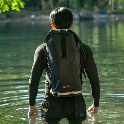 Mochila impermeable de 28 l para acampar, nadar y hacer senderismo