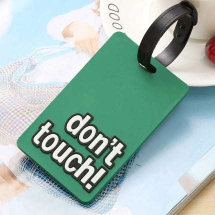 Cute "Not Your Bag" Silicone Luggage Tags