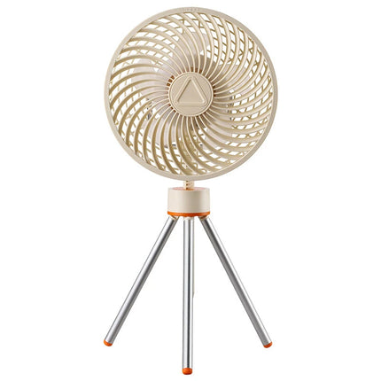 Ventilateur de camping portable avec veilleuse et batterie externe