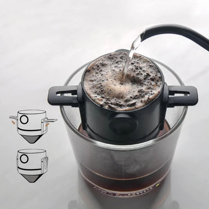 Portable Hand Drip Coffee Filter Cup