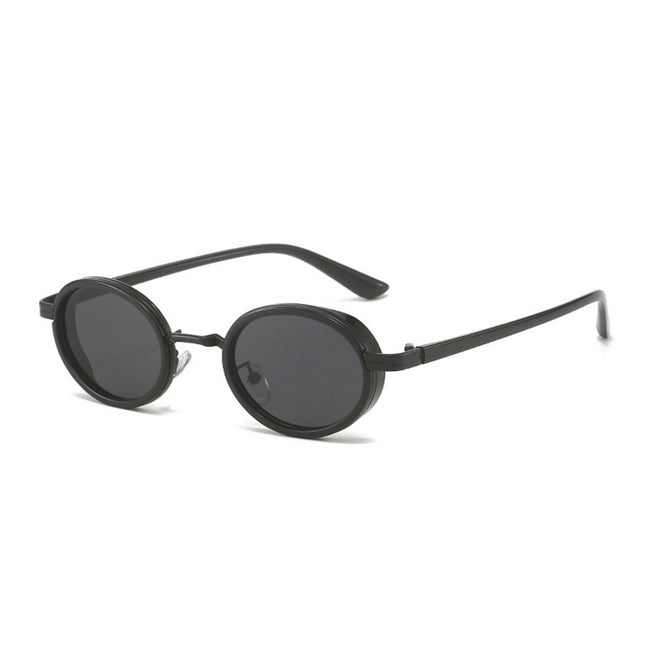 Gradient Oval Sunglasses