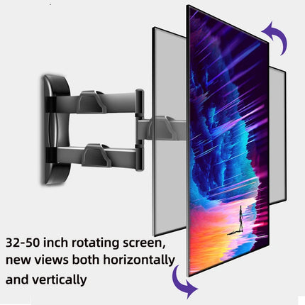 32"-58" Full Motion TV Wall Mount with Articulating Arms and Tilt