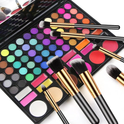 10-Piece Premium Makeup Brush Set - Wnkrs