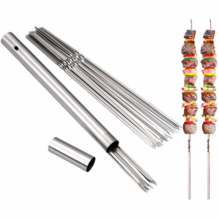 Stainless Steel BBQ Skewers Set