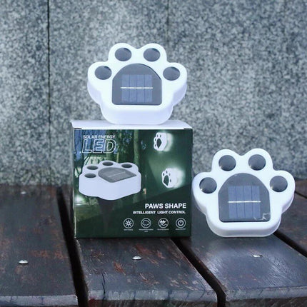 Solar Bear Paw LED Ground Lights - Wnkrs