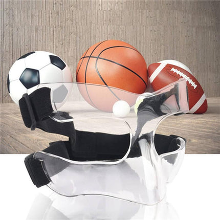 Transparent Sports Nose Helmet Basketball Mask Nose Guard Face Shield - Wnkrs