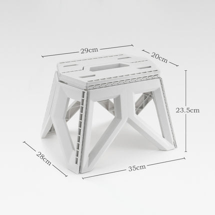 Taburete plegable portátil para exteriores