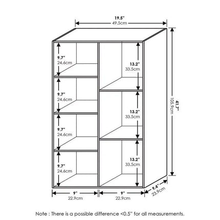 7-Cube Reversible Open Shelf - Wnkrs