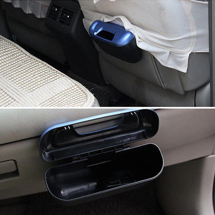 Universal Car Side Door Storage Trash Bin with Rolling Cover - Wnkrs