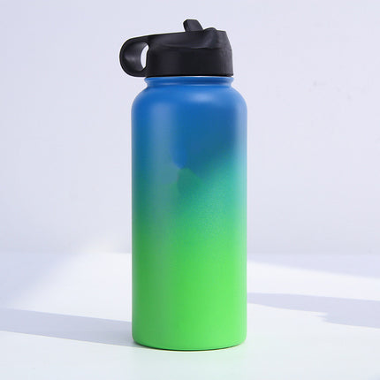 Stainless Steel Wide-mouth Outdoor Sports Vacuum Flask - Wnkrs