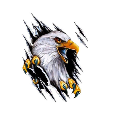 Universal Cartoon Eagle Vehicle Sticker for Full Body Decoration - Wnkrs