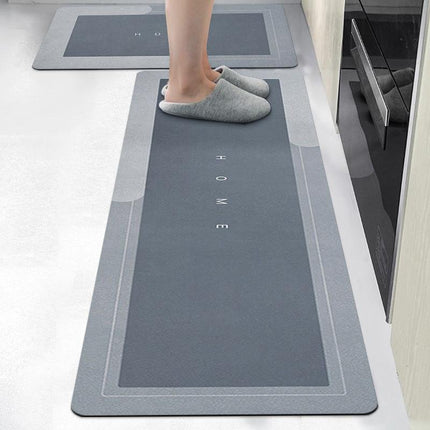 Tapis de cuisine en diatomite super absorbant et antidérapant