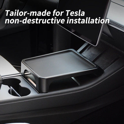 Portable Central Control Car Dinner Plate for Tesla Model 3/Y (2019-2023) - Wnkrs