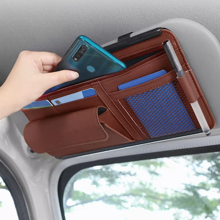 5-in-1 Multi-Functional Car Sun Visor Organizer - Wnkrs