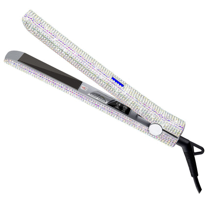 Rhinestone Ceramic Flat Iron