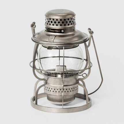 Vintage Windproof Kerosene Railroad Lantern for Outdoor Adventures