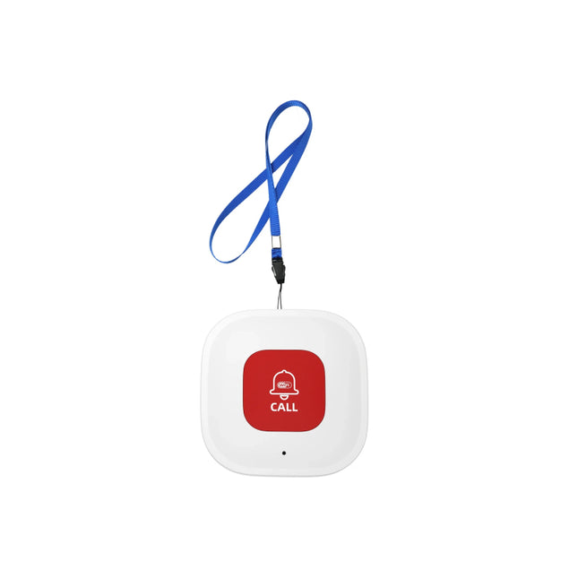 Bouton d'appel d'urgence WiFi Téléavertisseur SOS intelligent pour soignant avec contrôle par application mobile