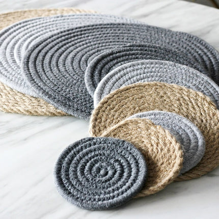 Woven Cotton and Linen Placemat - Wnkrs