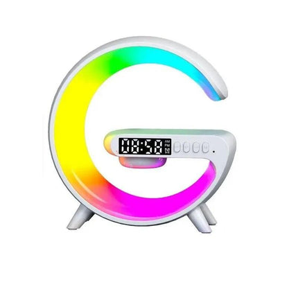 Speakers Alarm Clock Lamp With Wireless Charger - Wnkrs